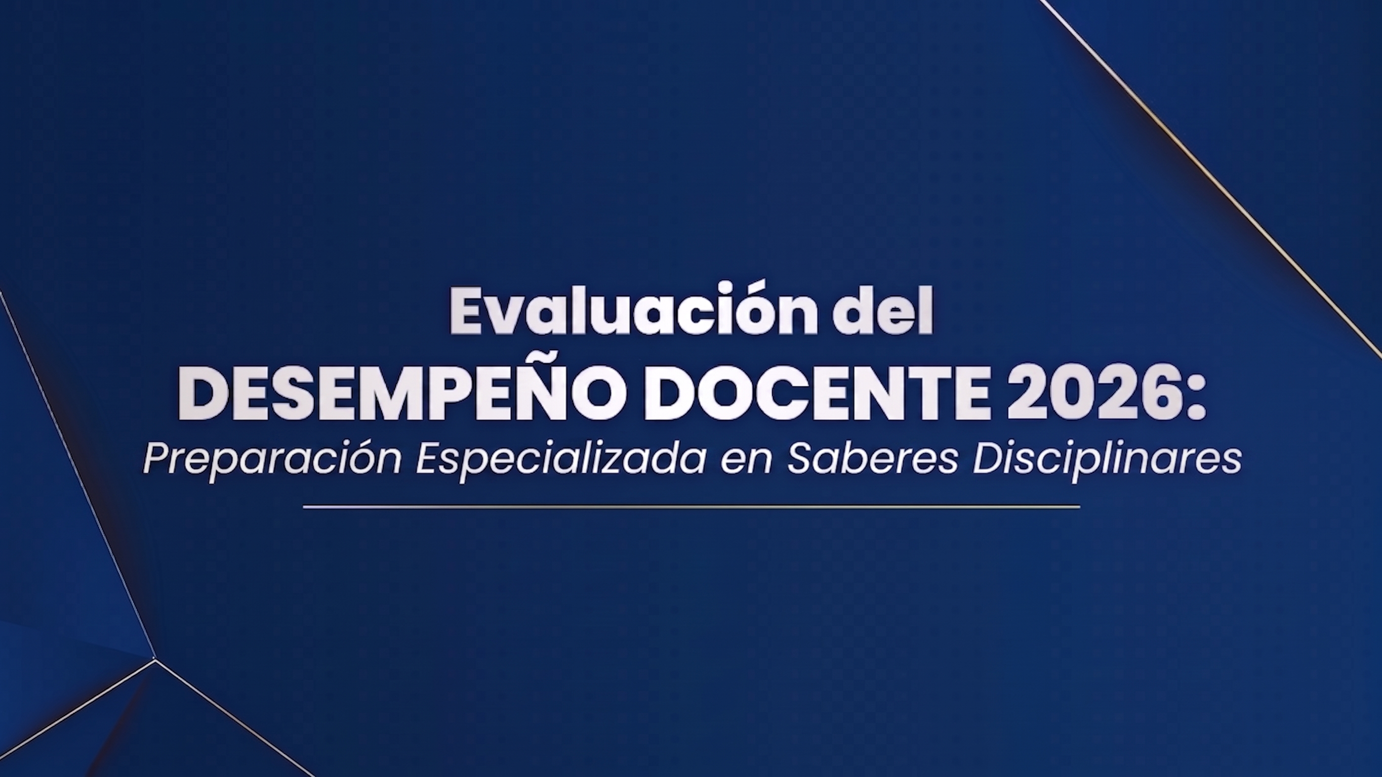 Evaluación Docente